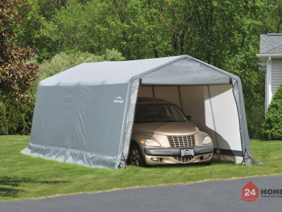 Навес за автомобил ShelterLogic 3x6.1 м