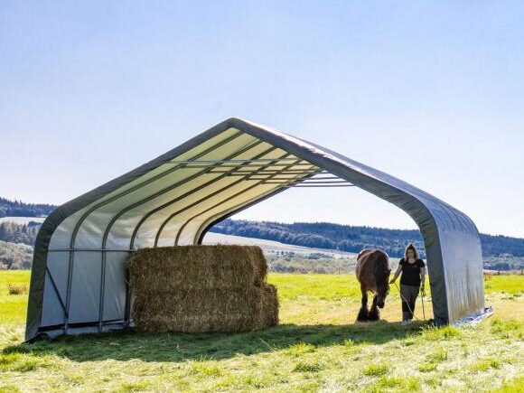 Навес ShelterLogic Run-In-Shed 49,6 м2, 680x730 cm