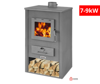 Печка на дърва Blist B1, Антрацит 7-9kW