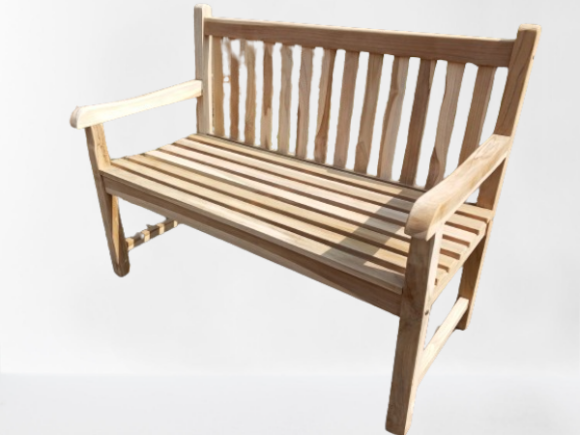 Градинска-пейка-двуместна-120х63х92см-CLASSY-2-Тиково-дърво-масив-2